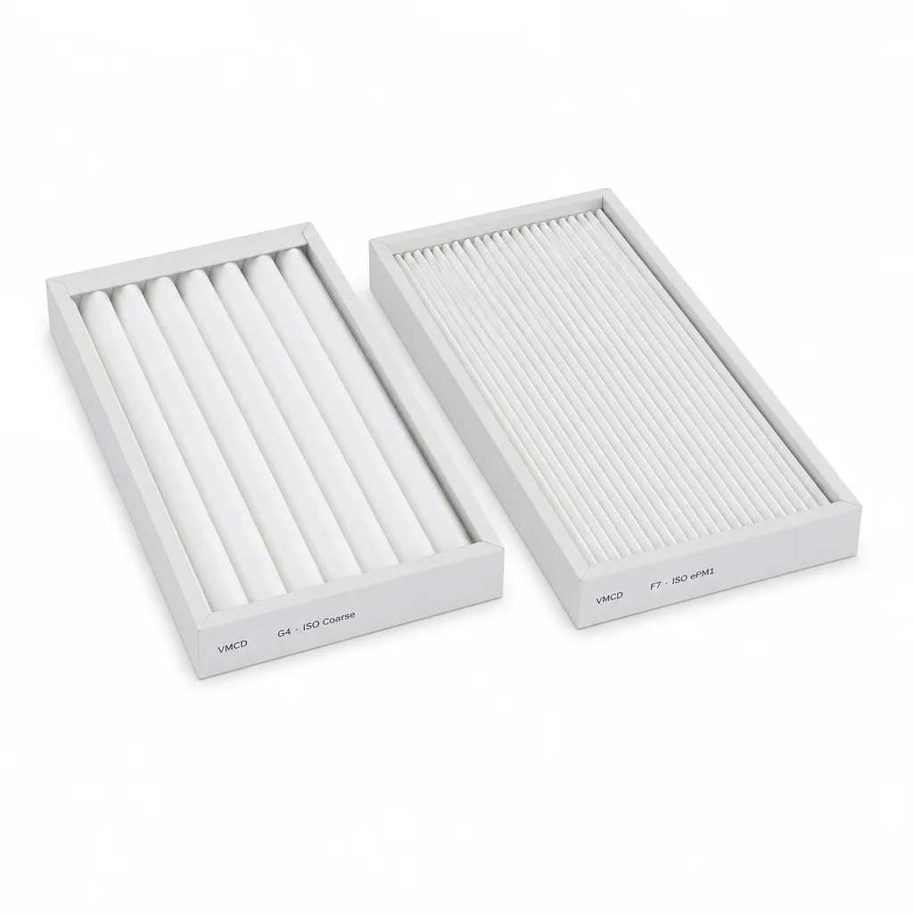 Kit G4/F7 · Kit filtres G4/F7 (ISO Coarse + ePM1)